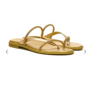 Vionic Prism Gold Sandals. New in Box. Size 8.5. MSRP $119.00